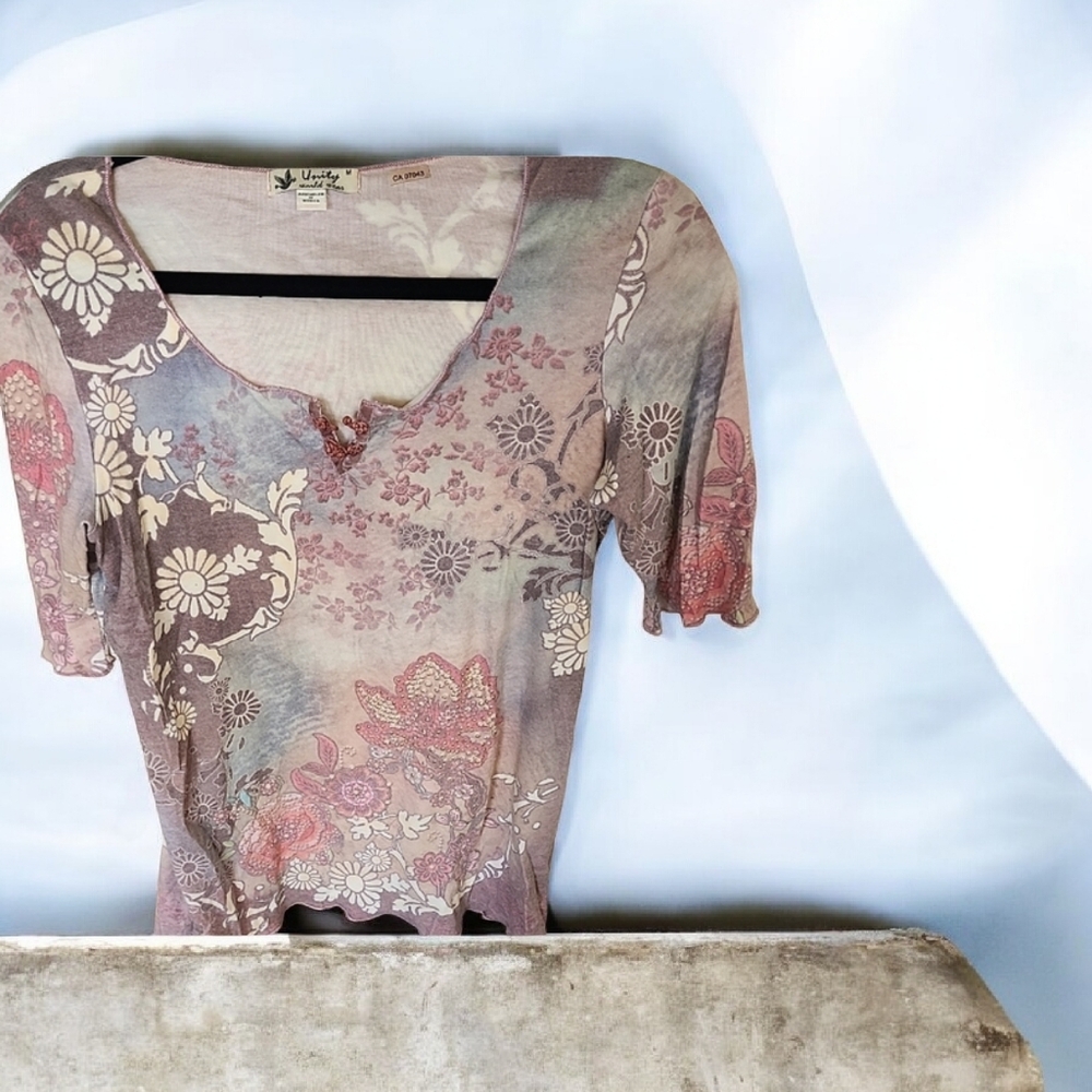 Venezia Women's Floral Top - Multicolor